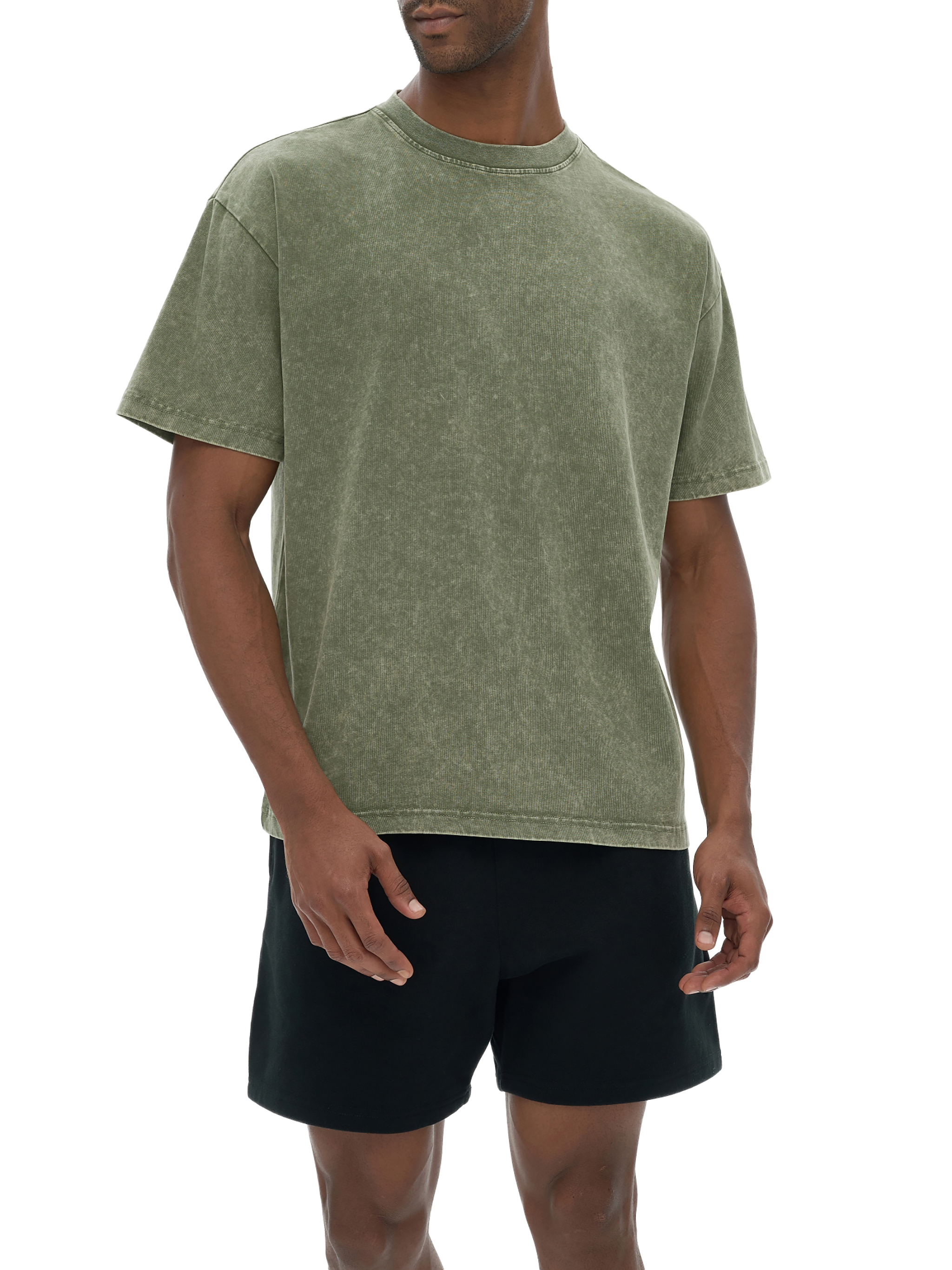 Oversized Acid Wash T-Shirt – Essential Streetwear | Tapstitch